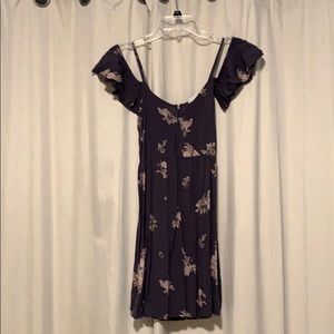 Cute off the shoulder dress!